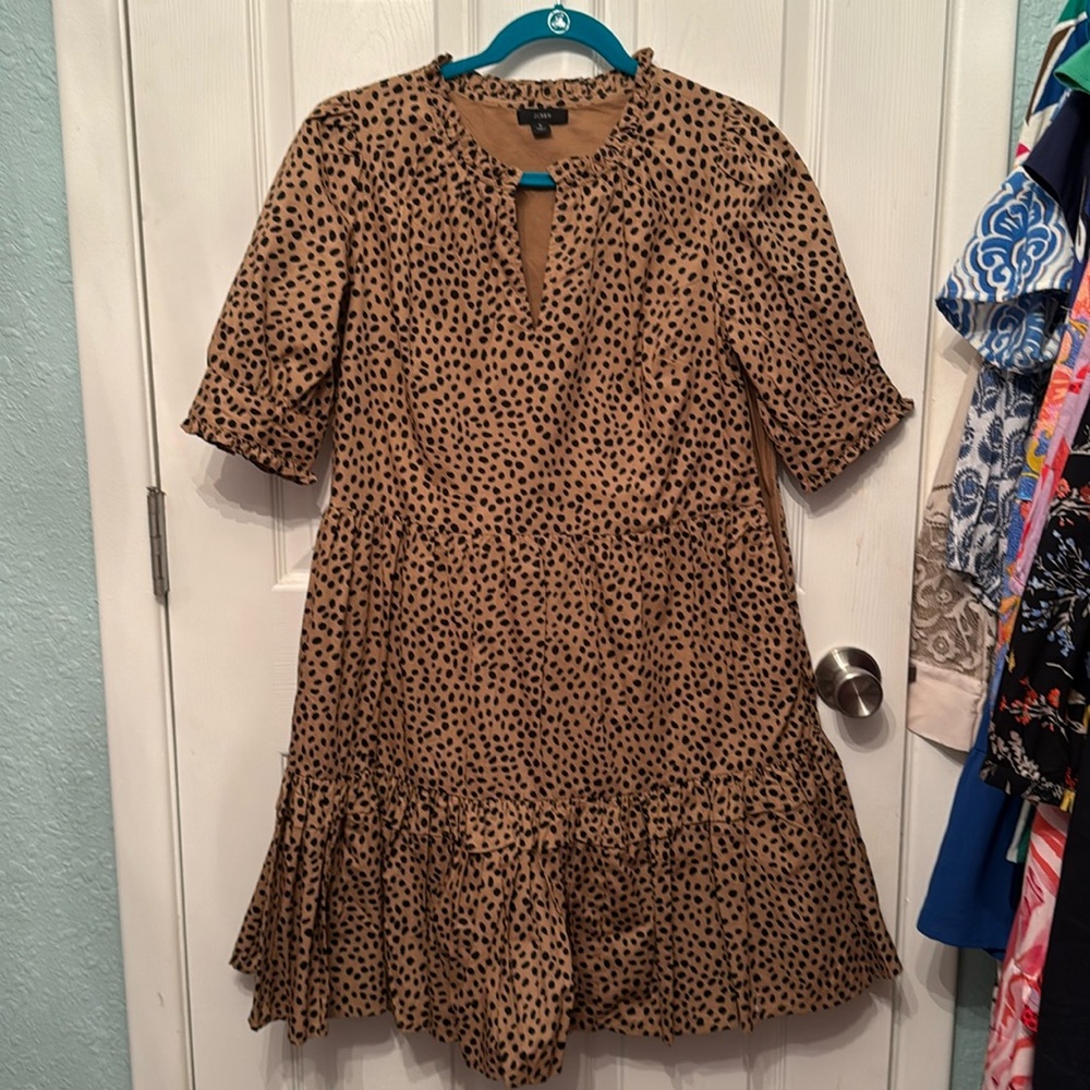 J.Crew Cheetah Print Dress Small